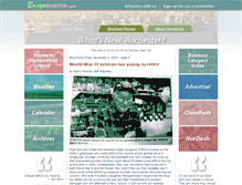 Tablet Screenshot of busyrochester.com